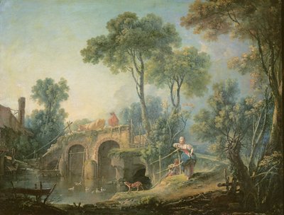 Le Pont, 1761 - François Boucher